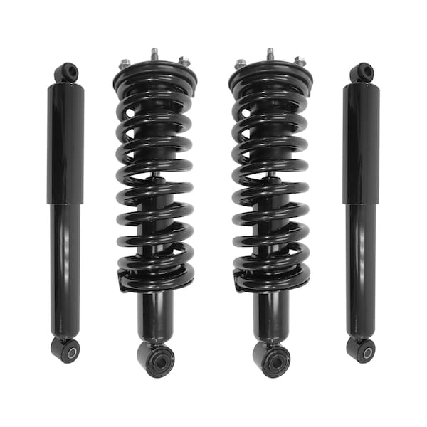 Unity 4-13020-255250-001 Front and Rear Complete Strut Assembly Shock Kit 4-13020-255250-001 - main
